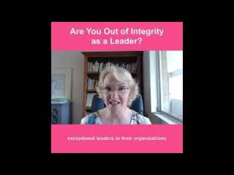 Are You Out of Integrity as a Leader?
